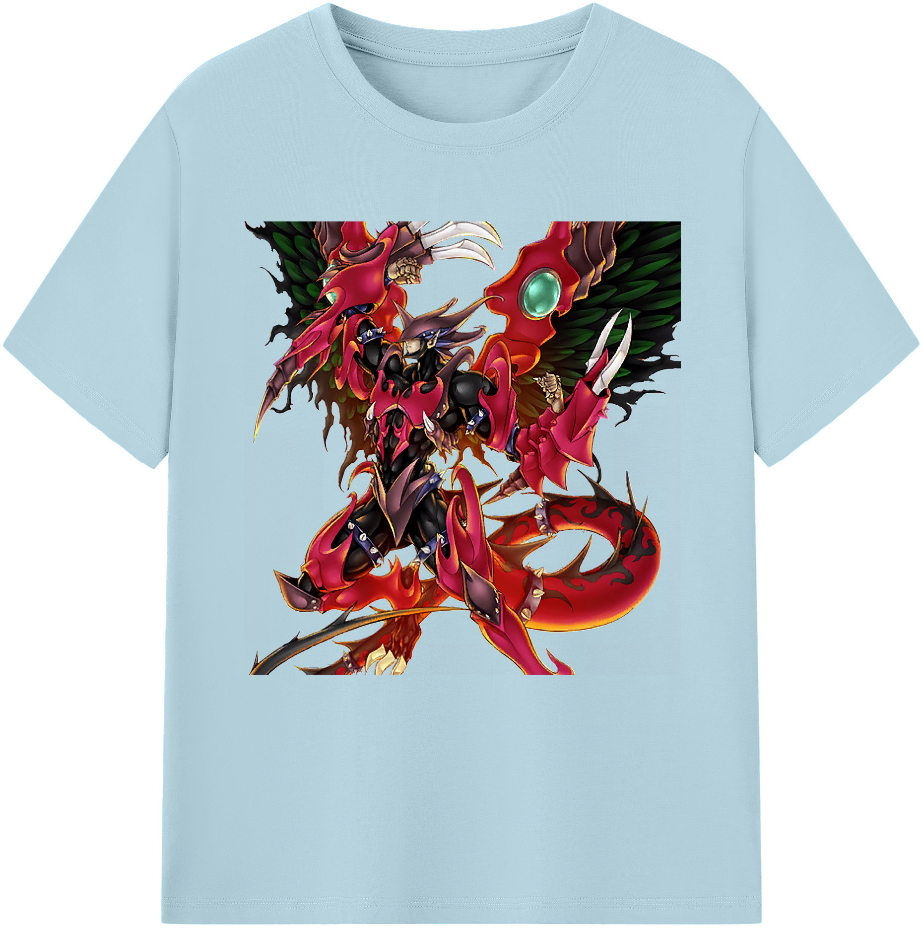 （画像用） 遊☆戯☆王 Yu-Gi-Oh! 綿100％半袖Tシャツ（フロントプリント）